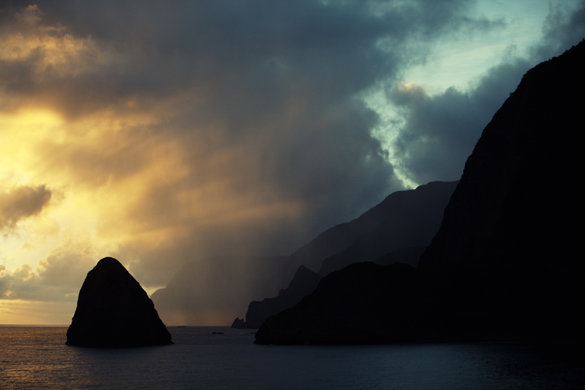 Kalawao, 5:00am, Old Hansen disease settlement, Kalaupapa Peninsula, Molokai, Hawai'i,